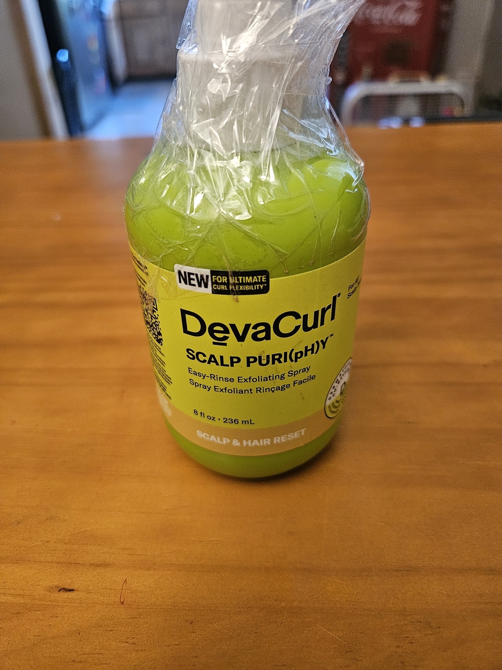 DevaCurl Scalp Puri(pH)y Exfoliating Spray - 8 Oz New